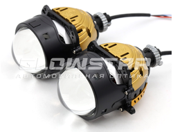 Билед модули Aozoom A15 PRO 4300K 2026, 3.0 дюйма, 2 чипа, 12V, 58W/65W, крепление 3R и съемное гаечное