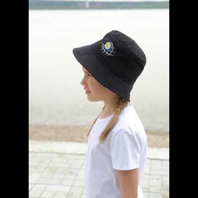 Панама детская черная (мяч классический/пляжный)