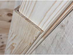 Угол деревянный клеёный 80х80 мм (3 метра)