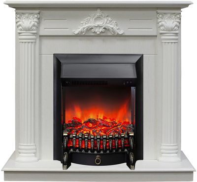 Электрокамин Сантана WT с очагом Fobos