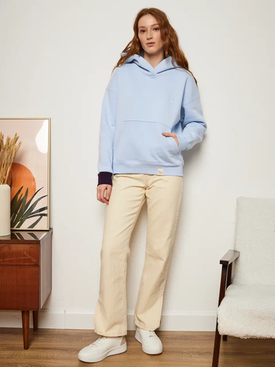 ЖЕНСКОЕ ХУДИ "НЕБЕСНО-ГОЛУБОЕ НАСТРОЕНИЕ"