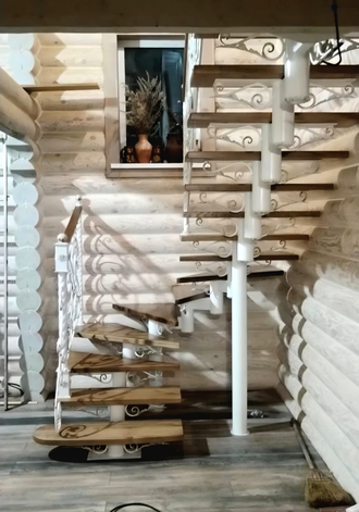 Лестница для дома - Арт 07