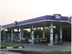 Реклама на АЗС в районе Бирюлёво Западное