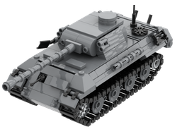 Пантера немецкий средний танк - Лего танк
