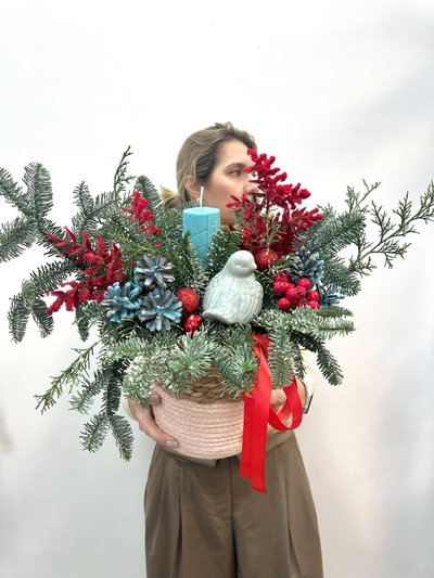 Новогодняя композиция № 1186