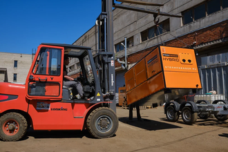 Дизельный парогенератор SH-4 в контейнере