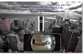 IP панорамная видеокамера