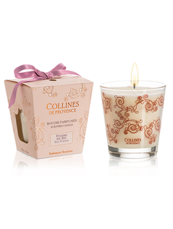 Ароматическая свеча COLLINES DE PROVENCE "Рисовая Пудра"
