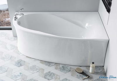 Astra-Form ванна Селена правосторонняя 170/100 см белая