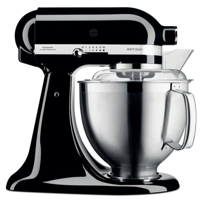 Планетарный Миксер KitchenAid ARTISAN 4.8л., черный, 5KSM185PSEOB