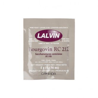 Дрожжи винные "Lalvin" Bourgovin RC212, 5 гр