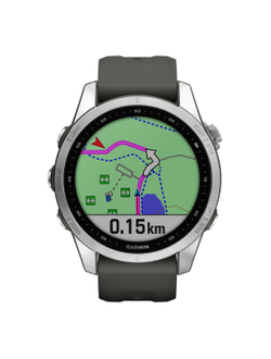 Умные часы Garmin Fenix 7S Solar Silver GPS 010-02409-00