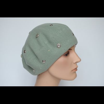 Берет Vizio 3633 BL мятный фетровый