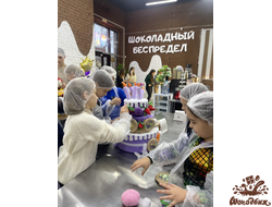 День рождения на шоколадной фабрике или групповой мастер-класс