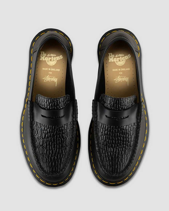 Ботинки Dr. Martens 1461 Stussy Pention Black