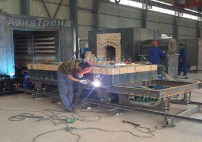 Производство муфкльно печи