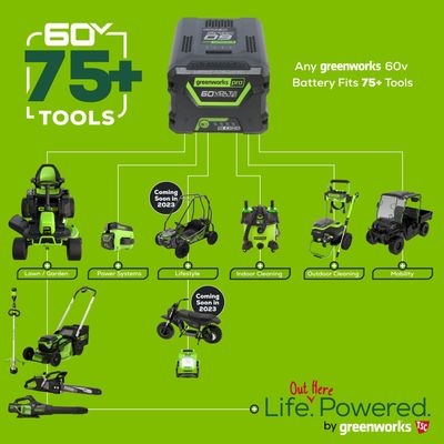 Высоторез Greenworks GD60PST25