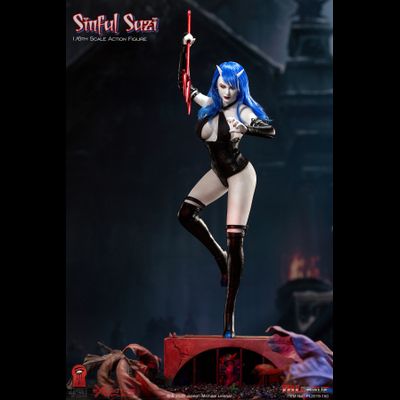Коллекционная ФИГУРКА 1/6 scale Демоница Сьюзи - SIN BOLDLY  Sinful Suzi (PL2019-150) - TBLeague