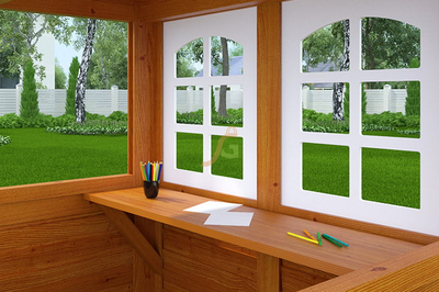 Детская площадка для дачи IgraGrad Клубный домик Макси Luxe купить в Воронеже