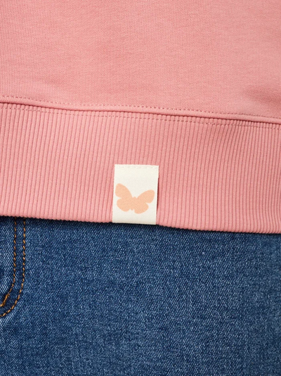 МУЖСКОЙ СВИТШОТ РОЗОВЫЙ "ЦВЕТОЧНЫЕ КЕДЫ"