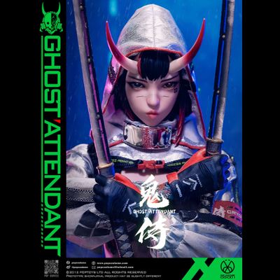 ПРЕДЗАКАЗ - Девушка-киборг - Коллекционная ФИГУРКА 1/6 scale Ghost Attendant (GS-001) - POP COSTUME  ?ЦЕНА: 26900 РУБ.?