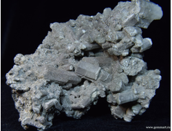 Натролит, друза кристаллов. Россия. 130*110*80мм