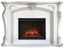 Электрокамин Скарлет WT с очагом Sparta 25.5 LED