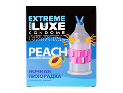 Презервативы Luxe, extreme, «Ночная лихорадка», персик