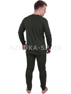 Белье нательное х/б (цв. олива)