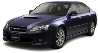 Subaru Legacy IV левый руль BL 2003-2009