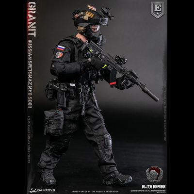 Спецназ МВД СОБР "Гранит" - Коллекционная ФИГУРКА 1/6 RUSSIAN SPETSNAZ MVD SOBR GRANIT ELITE EDITION (78103) - DAMTOYS