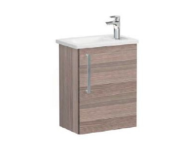 Модуль с квадратной раковиной, Vitra Root, 45 см, с дверцей, кордоба, правосторонний, 68065