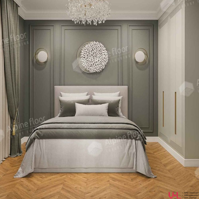 SPC ламинат Alpine Floor Chevron Tesoro ECO 18-16 MC 43 класс толщина 5.0 мм с фаской замковый