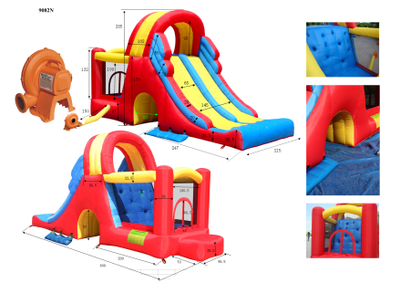 Батут Happy Hop «Мега Горка»