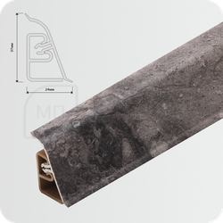 Плинтус для столешницы CEZAR BL44 135 Чиполлино черная медь