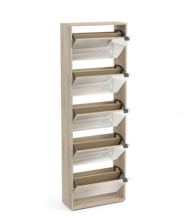 Ави Тумба для обуви (ШхГхВ), мм  610х260х1860 дуб бонифаций