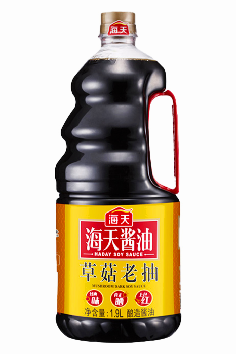 Тёмный соевый соус с грибами Haday Mushroom Dark (Китай) 1,9 л