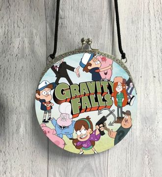 Сумка круглая Гравити Фолз, Gravity Falls №24