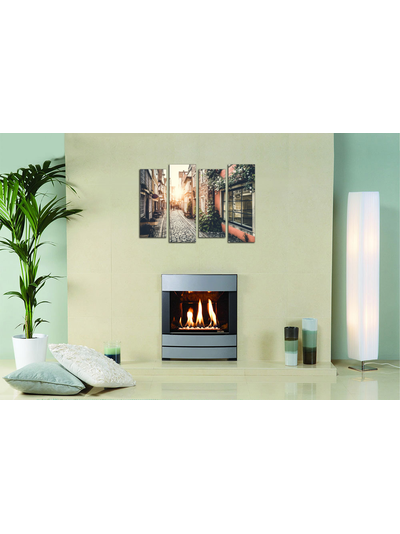 Модульная картина "Улочки города"