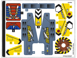 Sticker Sheet for Set 42201 - 10110645/6522697, n/a (42201stk01)