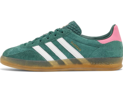 Adidas Gazelle Indoor Collegiate Green Pink