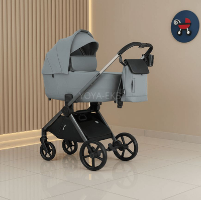 Детская коляска 2 в 1 Pituso Teffy Blue Tea/Graphite