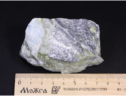 Диопсид голубой (Виолан) Россия, Хакасия (77*45*37 мм, 185 г) №17343