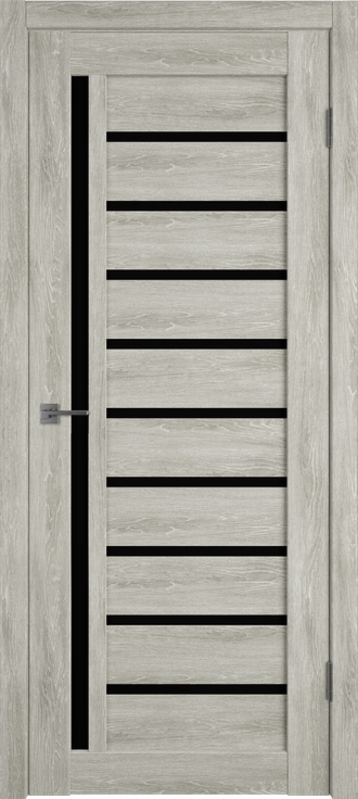 Дверь ПО Atum 11 Lin Vellum Black Gloss