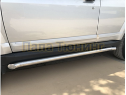 Защита штатного порога d53 для Haval H5 2020-2024