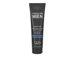 OLLIN Premier for Men Шампунь для волос и тела освежающий, 250 мл