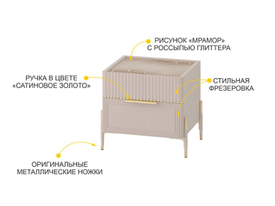 Спальный гарнитур Флоренция 904 105