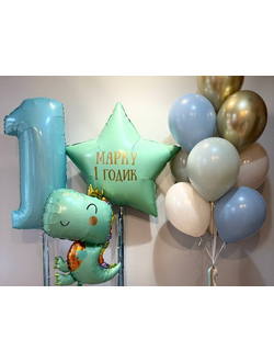 Набор воздушных шаров "МЯТНАЯ КОНФЕТКА"