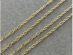 Цепь латунь зол 2,2мм