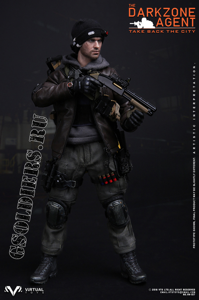 Коллекционная фигурка 1/6 THE DARKZONE AGENT (Tom Clancy's The Division) ( VM-017)  - VTS Toys